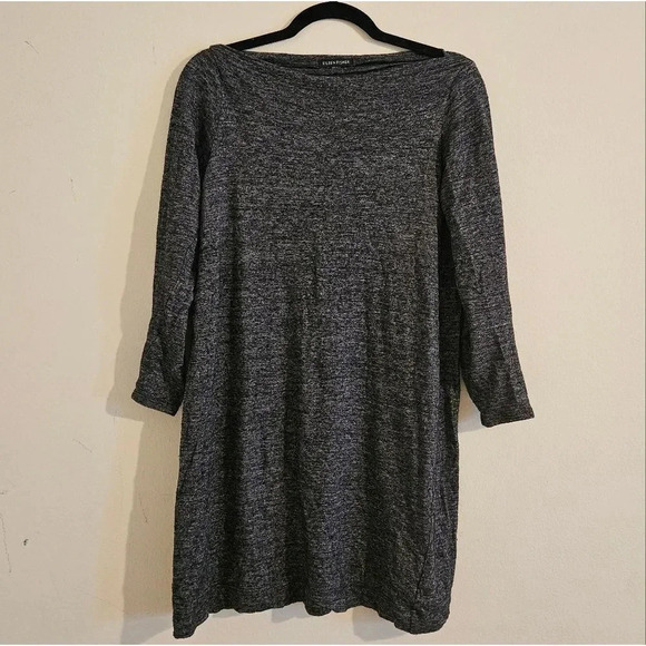 Eileen Fisher Bateau Neck Tunic Top - Picture 1 of 4